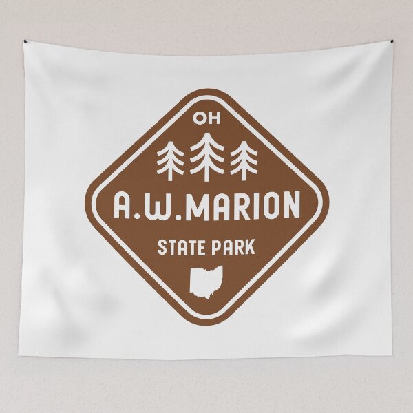Item preview, A. W. Marion State Park Ohio Rhombus designed and sold by bivenart.