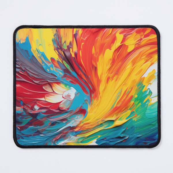 Item preview, Abstract Cycle Shape of Oil Color Painting designed and sold by astudios007.