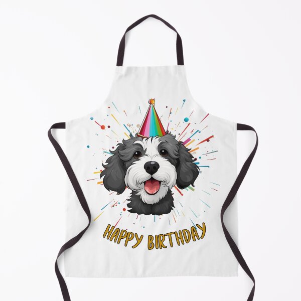 Item preview, Birthday Oodle Doodle - Black and White- Happy Birthday! designed and sold by wotsthis.