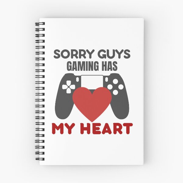 Item preview, Gaming Has My Heart Sorry Guys designed and sold by Pixels2Patterns.