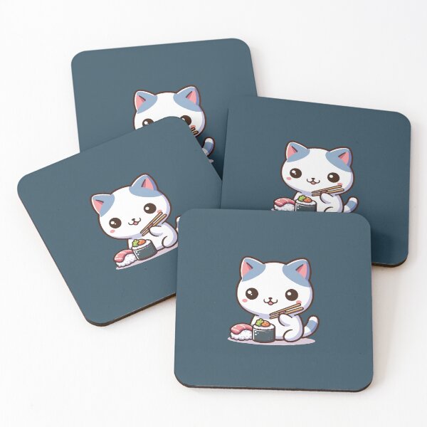 Item preview, Kawaii Sushi Cat Designs for Your designed and sold by SOMI SOMI.