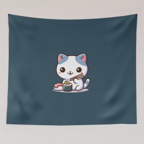 Item preview, Kawaii Sushi Cat Designs for Your designed and sold by SOMI SOMI.