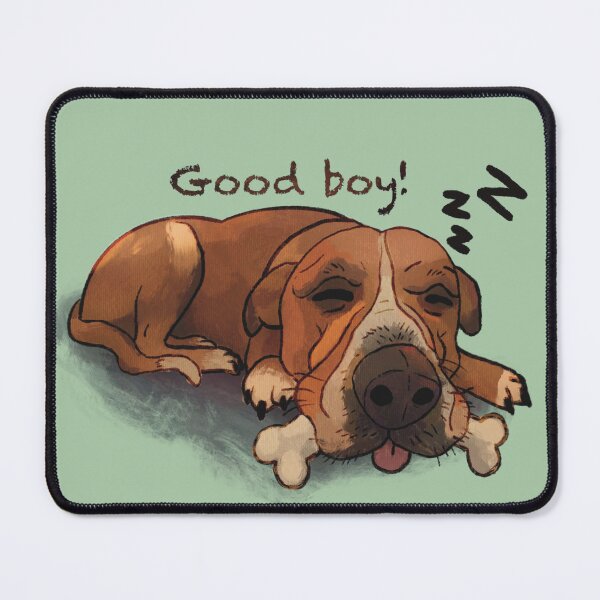 Item preview, Dog sleeping good boy designed and sold by VictorTael.