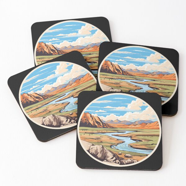 Item preview, I love mongolia Nature Beautiful landscape, mountain, mongolian designed and sold by SMARTKIT  DESIGNAGENCY.
