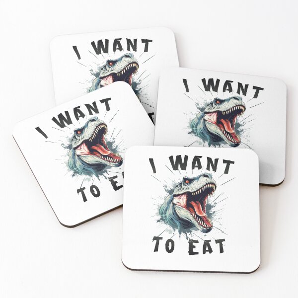 Item preview, Hungry T-rex Want To Eat designed and sold by DinoAndOther.