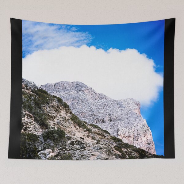 Item preview, Color Photo, Large Cloud, Cliffside, Mountain Climbing designed and sold by IdoFriedmanArt.