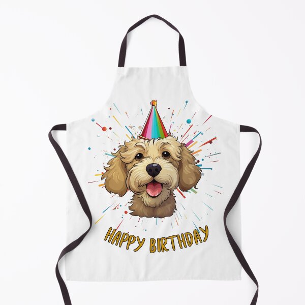 Item preview, Birthday Oodle Doodle - Gold- Happy Birthday! designed and sold by wotsthis.