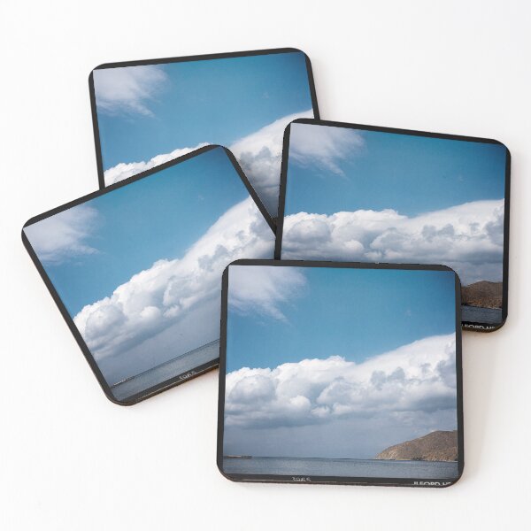 Item preview, Color Photo, Clouds over Ocean, Rocky Shores, Sunny Day designed and sold by IdoFriedmanArt.