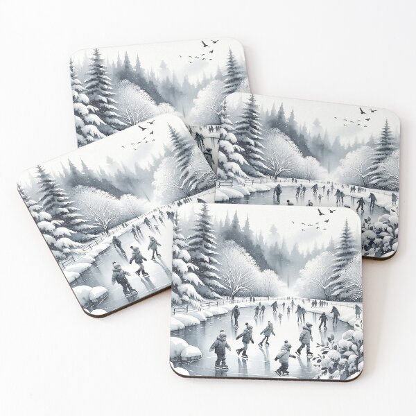 Item preview, Winter wonderland scene designed and sold by CardsStudio.