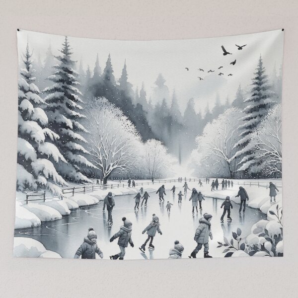 Item preview, Winter wonderland scene designed and sold by CardsStudio.
