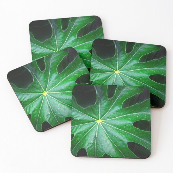 Item preview, Close up of Large Green Tropical Leaf designed and sold by Geraldine Holly.