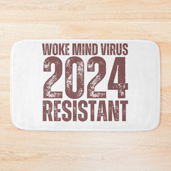 Item preview, Woke mind virus 2024 RESISTANT designed and sold by lachataigne.