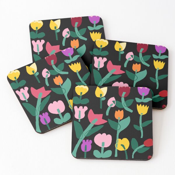 Item preview, My garden full of tulip, vintage Flower patterns designed and sold by zzzozzo.