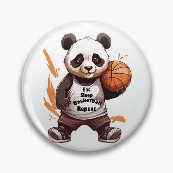 Item preview, Panda basketball designed and sold by AxelBrook.