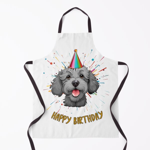 Item preview, Birthday Oodle Doodle - Gray- Happy Birthday! designed and sold by wotsthis.