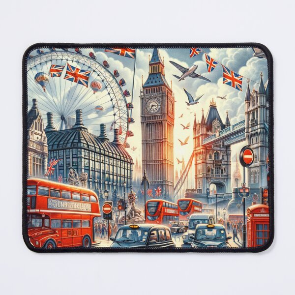 Item preview, Tourist attractions in London designed and sold by CreativeMindAH.