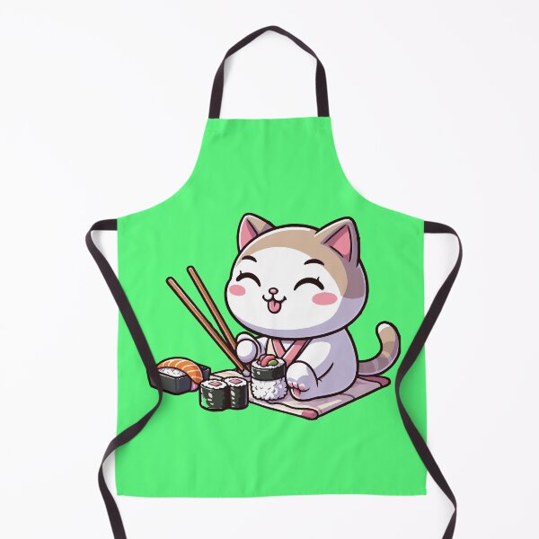 Item preview, Kawaii Sushi Cat Funny Cute designed and sold by SOMI SOMI.