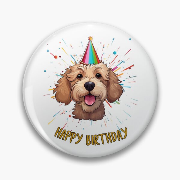 Item preview, Birthday Oodle Doodle - Ruby Red - Happy Birthday! designed and sold by wotsthis.