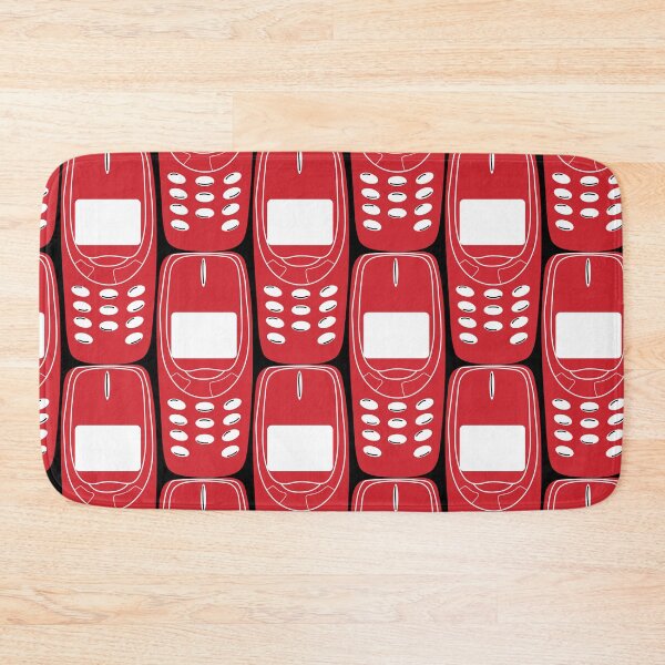 Item preview, Old red fashion phone	 designed and sold by Innamalinka.