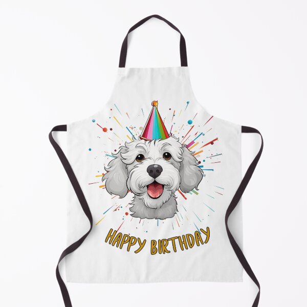 Item preview, Birthday Oodle Doodle - White- Happy Birthday! designed and sold by wotsthis.