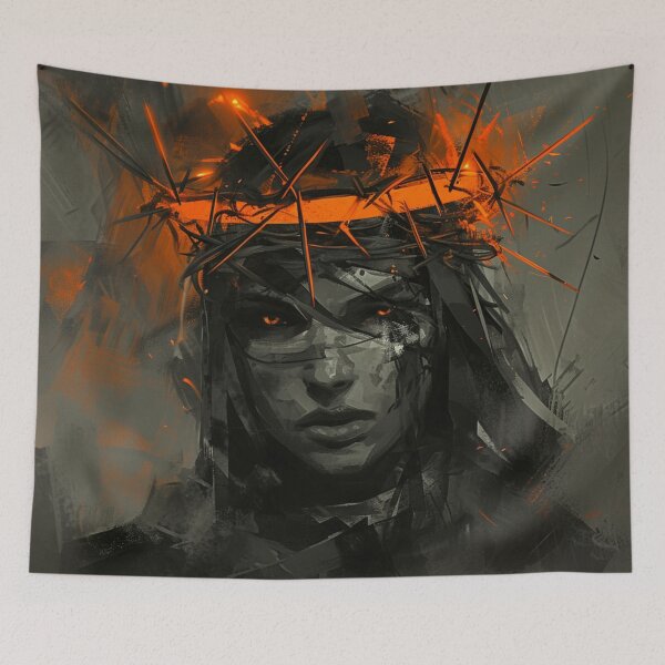 Item preview, The Martyr In Crown Of Thorns designed and sold by Nightarcade.