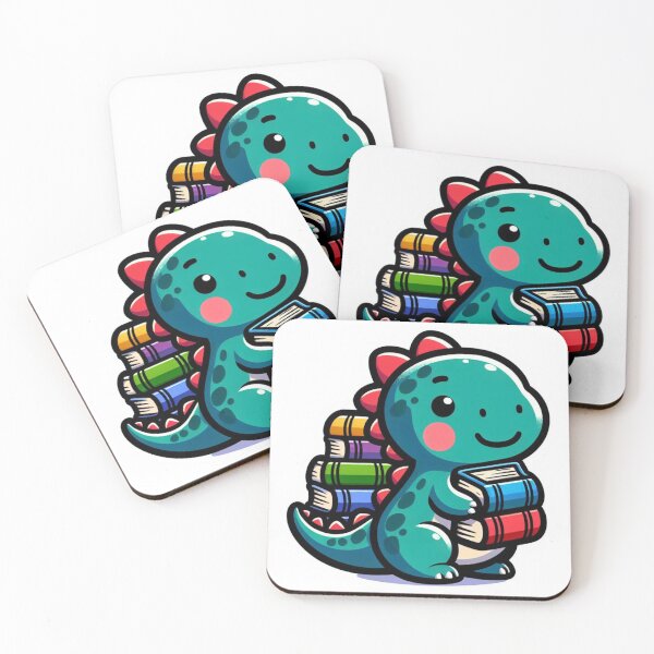 Item preview, Cute Dino Reads for Young Books Dinosaurs Readers 03 designed and sold by sadedream.