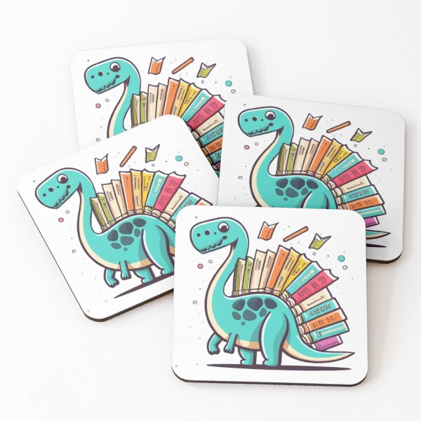 Item preview, Cute Dino Reads for Young Books Dinosaurs Readers 04 designed and sold by sadedream.