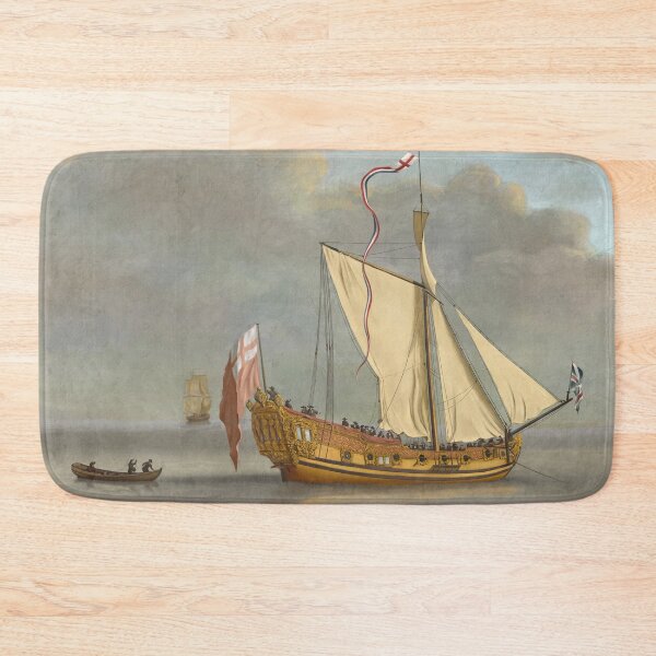 Item preview, Study of Van De Velde Painting of Portsmouth Yacht 1675 designed and sold by abbottoons.