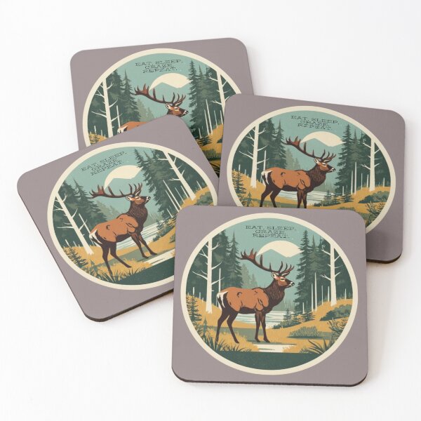Item preview, Eat, Sleep, Graze, Repeat. designed and sold by DotsAndDesigns.