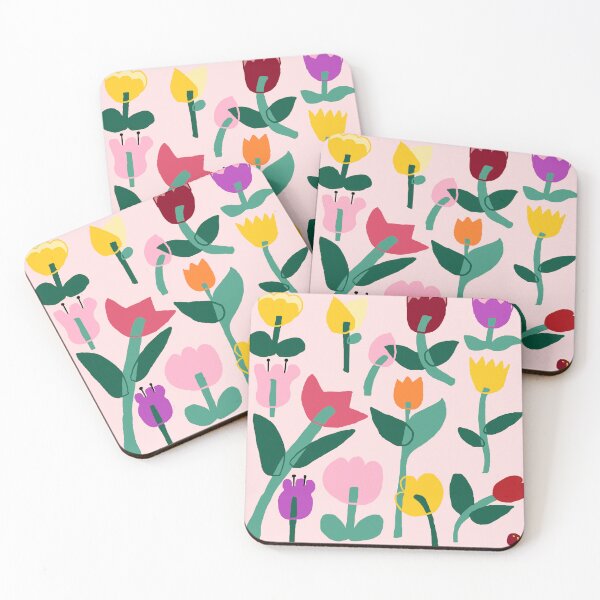 Item preview, My garden full of tulip, vintage Flower patterns designed and sold by zzzozzo.