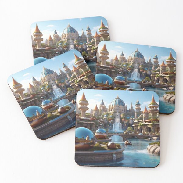 Item preview, Fantasy city designed and sold by M-Y-A-R-T-.