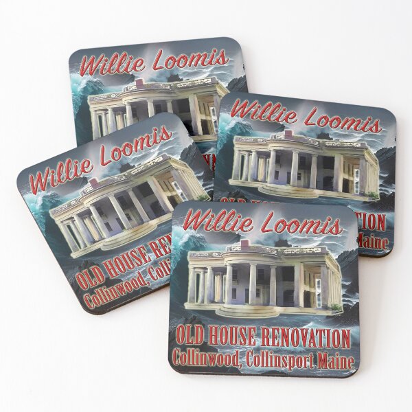 Item preview, Willie Loomis, Old House Renovation, Collinwood, Collinsport Maine designed and sold by ModernLogo.