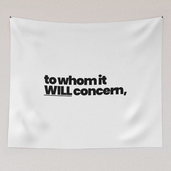 Item preview, To whom it will concern designed and sold by hakobs.