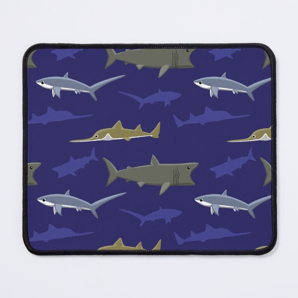 Item preview, Sharks Basking Sawshark Thresher Cartoon Pattern designed and sold by SUPERHERON.