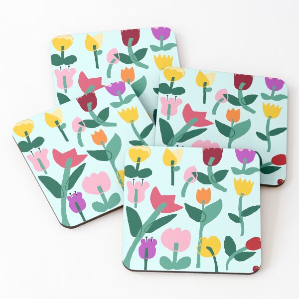 Item preview, My garden full of tulip, vintage Flower patterns designed and sold by zzzozzo.