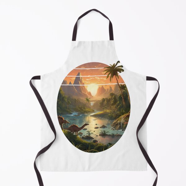 Item preview, Dinosaur Family Landscape designed and sold by DinoAndOther.
