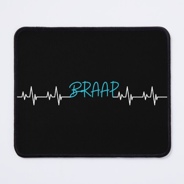Item preview, Braap Lover Motocyclists Motocross Rider Pulse designed and sold by PoppyPixShop.