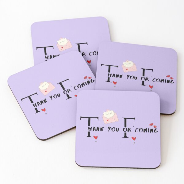 Item preview, Thank you for coming in invitation designed and sold by chandira11.