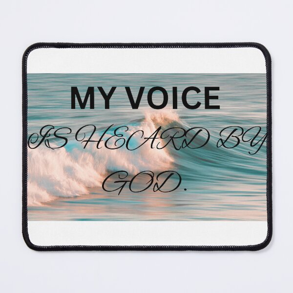 Item preview, My voice is heard by God designed and sold by Cuteenhle.