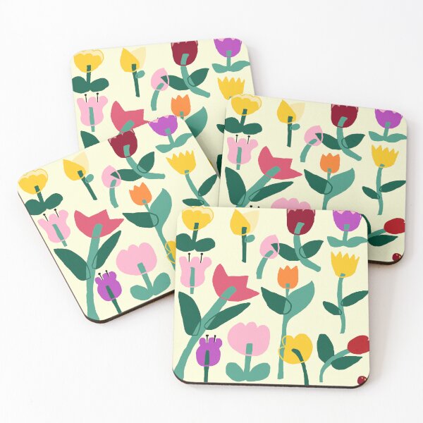 Item preview, My garden full of tulip, vintage Flower patterns designed and sold by zzzozzo.