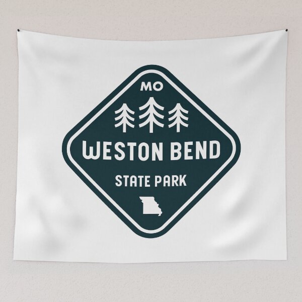Item preview, Weston Bend State Park Missouri Rhombus designed and sold by bivenart.