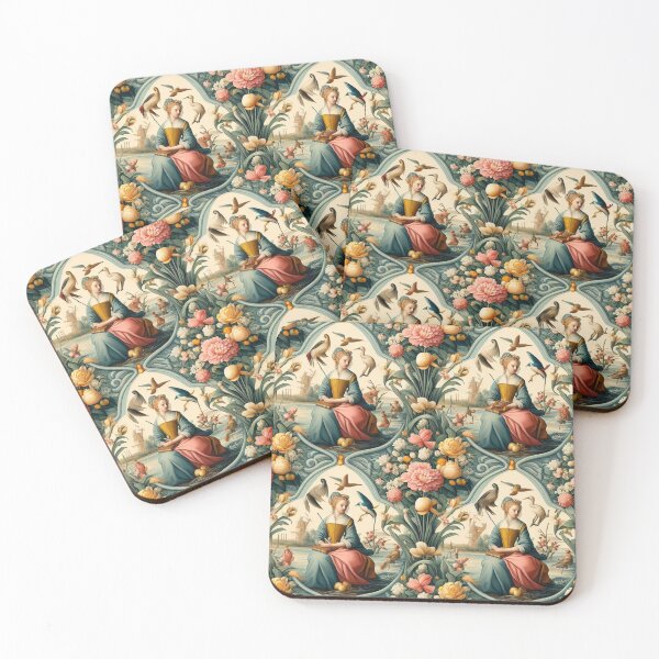 Item preview, Vermeer-inspired pattern 3 designed and sold by Dominika Farkašová.
