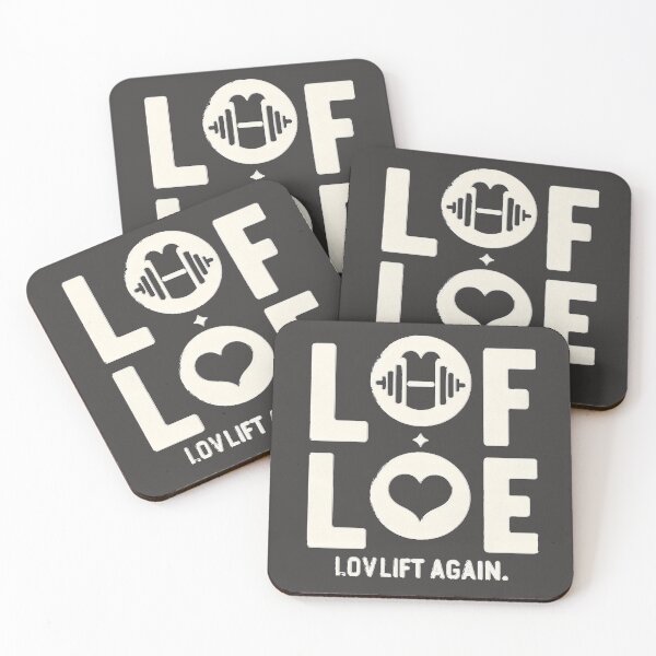 Item preview, Slang on gym: Lift Love Lift Again designed and sold by ChoptPrs.