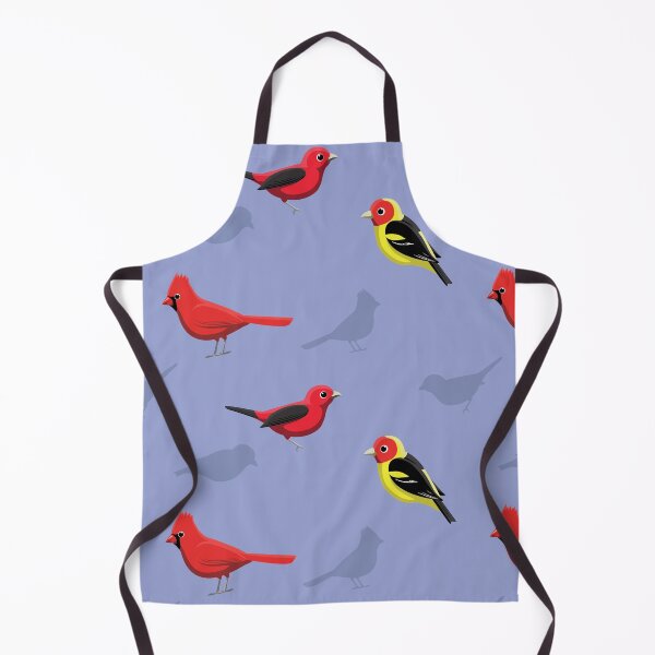 Item preview, Bird Cardinal Tanager Northern Cartoon Pattern designed and sold by SUPERHERON.