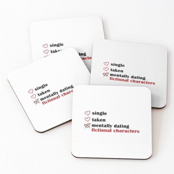 Item preview, single taken mentally dating fictional characters designed and sold by EmeraldeaArt.