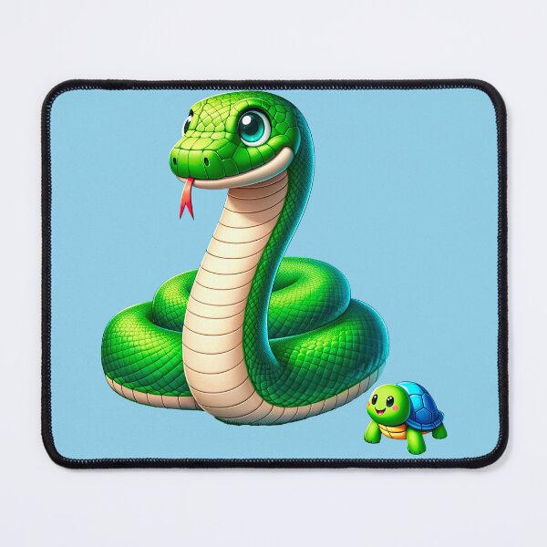 Item preview, Python Pals: Adventures in Coding with Turtle & Snake designed and sold by TuringTacoTales.