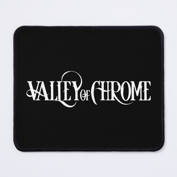 Item preview, Valley of Chrome Band Fan-Made Logo designed and sold by SkullsAndShirts.
