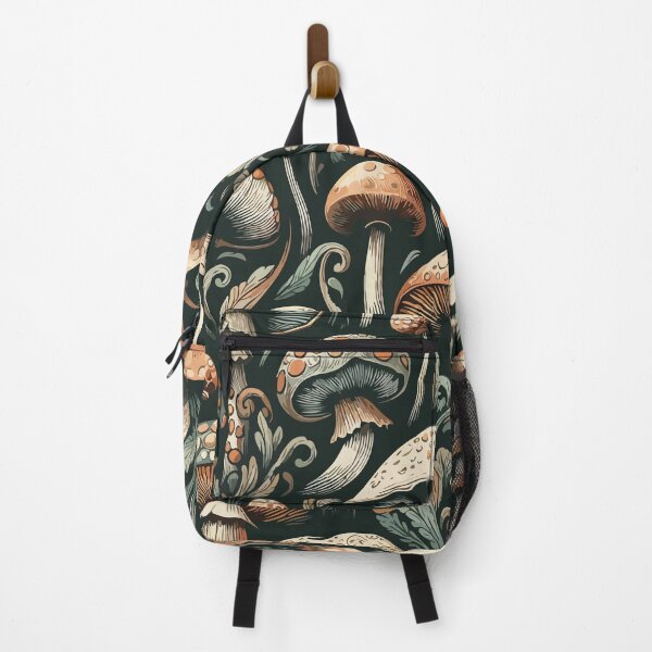 Item preview, Vintage mushroom pattern designed and sold by TomFrontierArt.