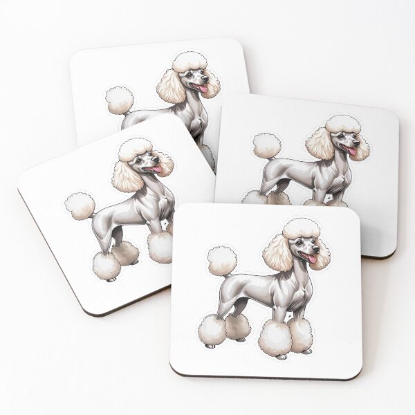 Item preview, Dog sticker Poodle designed and sold by Te Amo.