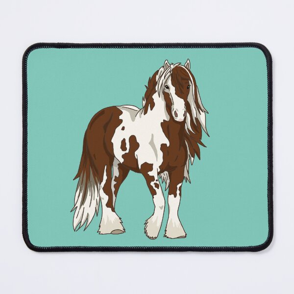 Item preview, Brown and white Irish cob horse designed and sold by christmas-lady.